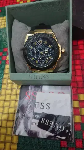 Jam tangan pria cowok Guess Original