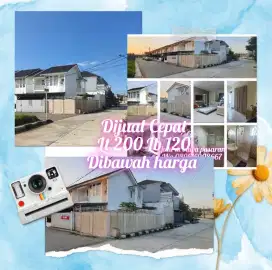Rumah 2 lantai mewah full ac jual cepat