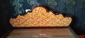 Tempat tidur jati usia sudah sangat lama