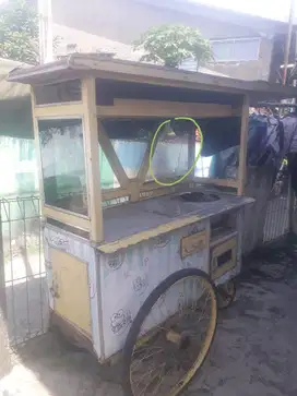 gerobak dorong roda 3