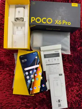 Xiaomi Poco X6 Pro 5G 12/512GB Fullset Bekas Resmi Mulus Pemakaian