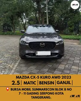 2023 Mazda CX-5 Kuro AWD 2.5 Skyactive