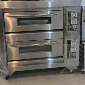 Oven Gas 2 Deck 4 Tray