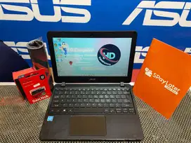 PROMO NOTEBOOK SLIMM HARGA 1JUTAAN ACER B117 RAM 4GB HDD 500GB