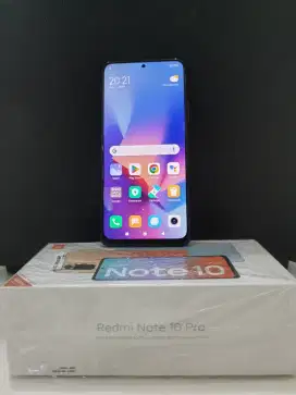 Redmi Note 10pro Nfc 6/64 mulus lengkap