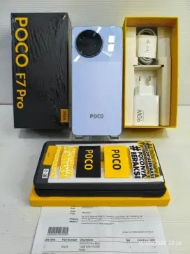 Xiaomi Poco F7 Pro 12/512 Gb Likenew 100% baru sebulan bs TT/BT yah