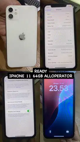 IPhone 11 64&128GB ALL OPERATOR FULLSET SECOND LIKE NEWS 99%