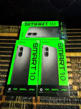 infinix smart 10 4/128 baru garansi resmi