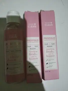 Secret Clean propolis sabun wanita & pengharum segel dus nego