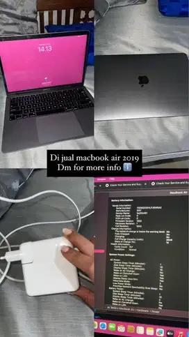Laptop Macbook Air 2019 bisa nego