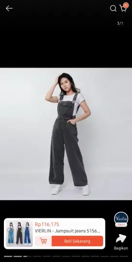 Overall jeans brand VIERxxN