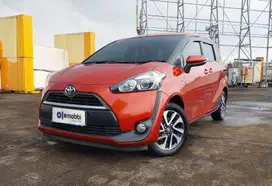 2018 TDP 8,JT Toyota Sienta 1.5 V Bensin-AT Orange