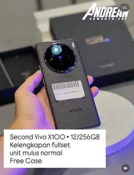 Second Vivo X100 • 12/256GB • Asteroid Black