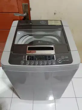 JUAL mesin cuci merek LG smart inventer kapasitas 8 kg