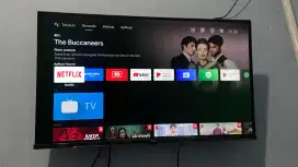 DIJUAL ANDROID TV TCL 32 INCH MINIM PEMAKAIAN