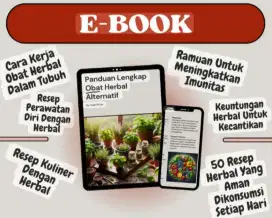 RAHASIA PANDUAN LENGKAP OBAT HERBAL ALTERNATIF DAN 50 RESEP HERBAL