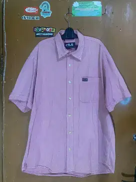 Kemeja Pink Fila