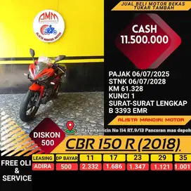DP 500 BISA BAWA PULANG HONDA CBR 150 TH 2018 PLAT DEPOK