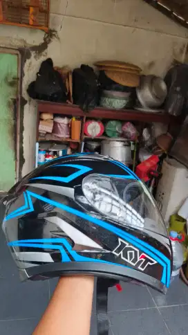 Helmet KYT Falcon 2 carbon blue