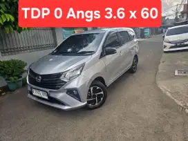 TDP 0 Angs Termurah Sigra R 2023 Manual Silver Low Km Seperti Baru