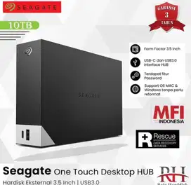 Seagate One Touch Desktop Hub Eksternal 10 TB USB 3.0