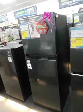 cicilan kulkas Toshiba 233L,80 watt