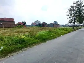 Tanah Kavling Strategis 200m² Cocok Untuk Kost dan Hunian Sukoharjo
