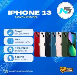 JUAL IPHONE 13 SECOND INTER ALLOPERATOR FULLSET