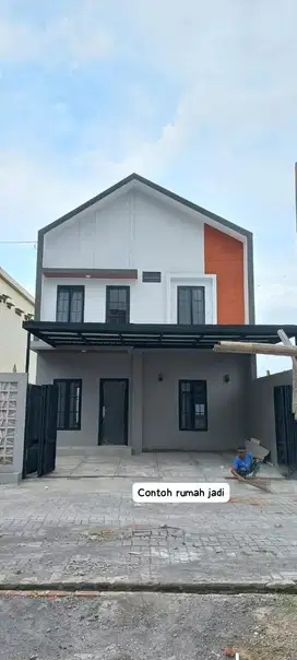 1 Unit Rumah Pesan Bangun Desain Bebas Dalam Cluster Solo Kota