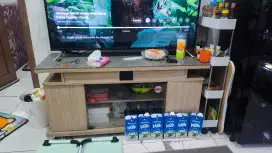 Meja tv 120cm murah masih bagus