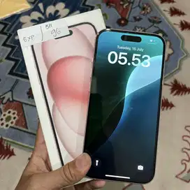 Iphone 15 128gb ibox bh 96% mulus siap pakai