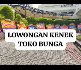 LOWONGAN KENEK TOKO BUNGA