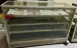 Jual etalase kaca toko 4 susun - best