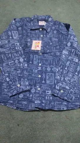 Kemeja anak Uni Color size 10