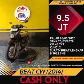 BEAT CW TH 2014 MULUS GRESSS SIAP PAKAI PLAT JKT