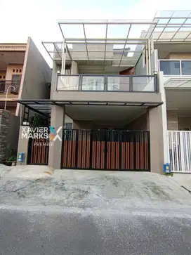 Rumah furnished elegant modern minimalis tunggulwulug lowokwaru malang