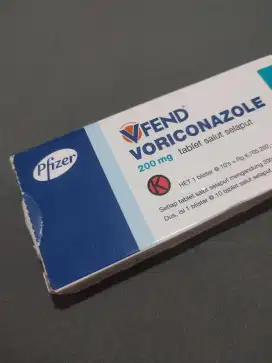 Vfend Voriconazole 200 mg box 10 tablet