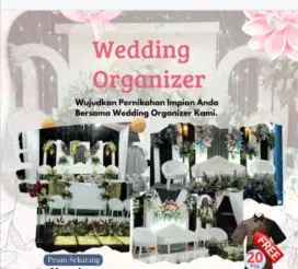 Di sewakan dekor/tenda wedding organizer kami,mulai dr 15jt s/d 20 jt.