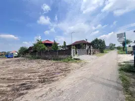 Tanah Apik Jl. Kaliurang Km 8, Depan KUA Ngaglik Sleman, Siap Bangun
