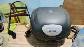 Box givi e33 dan bracket box givi lexi 125