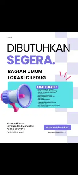 Loker bagian umum