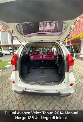 Avanza Veloz Tahun 2014
