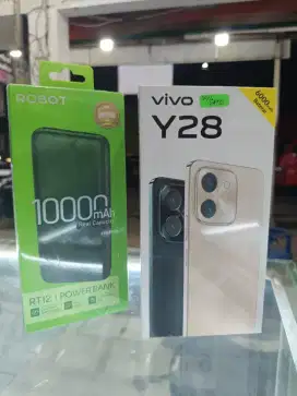 VIVO Y28 RAM 6+6GB INTERNAL 128GB BONUS POWER BANK CUCI GUDANG