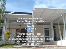 Di jual Rumah Minimalis di Akasia, Tallasa city