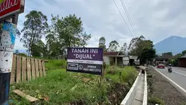 DIJUAL TANAH SHM PINGGIR JALAN VIEW GUNUNG DI CISURUPAN GARUT