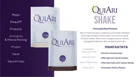 QUIARI SHAKE VANILLA BULK BAG @952gram ( 28 DAYS )