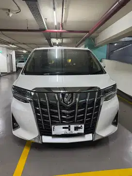 Dijual alphard putih white 2018
