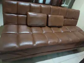 Sofabed kulit 3 in 1