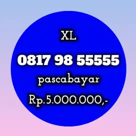 NOMOR CANTIK KOLEKSI XL 98 55555