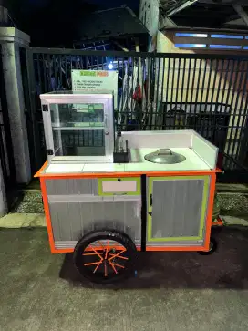 gerobak sempol ayam/cilok/bakso/sosis/somay/batagor/dimsum/DLL